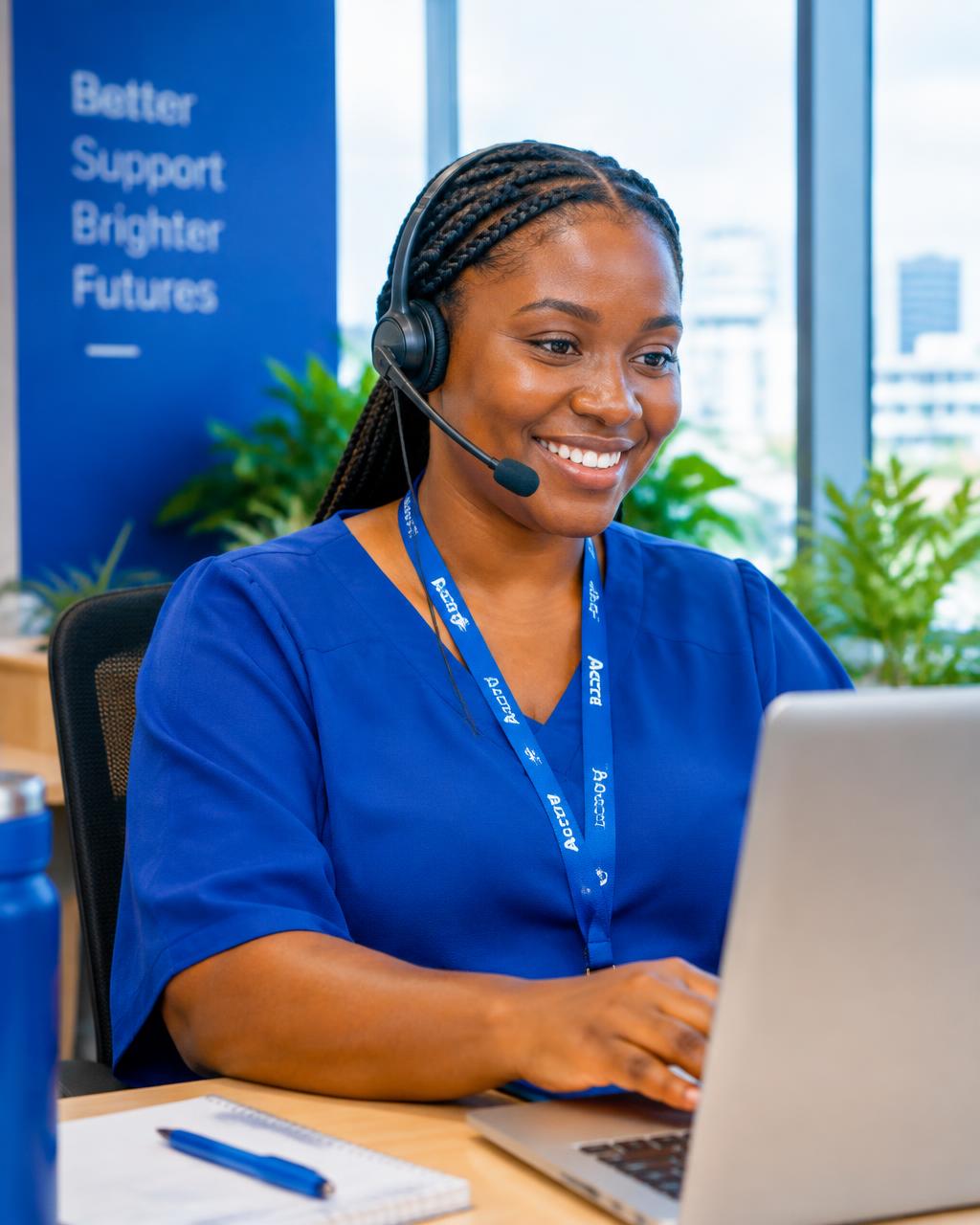 ShrinQ support team member
